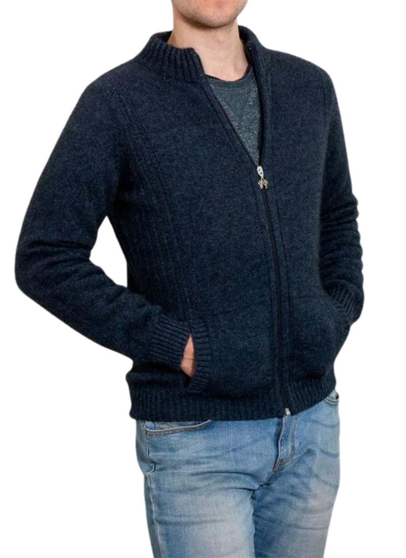 Mens&nbsp;Merino Possum Zip Jacket from AOK Clothing