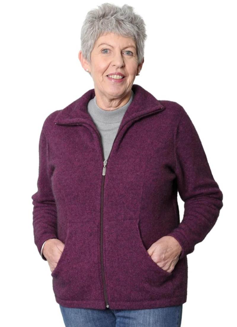 Merino Possum Slant Pocket jacket from AOK Clothing