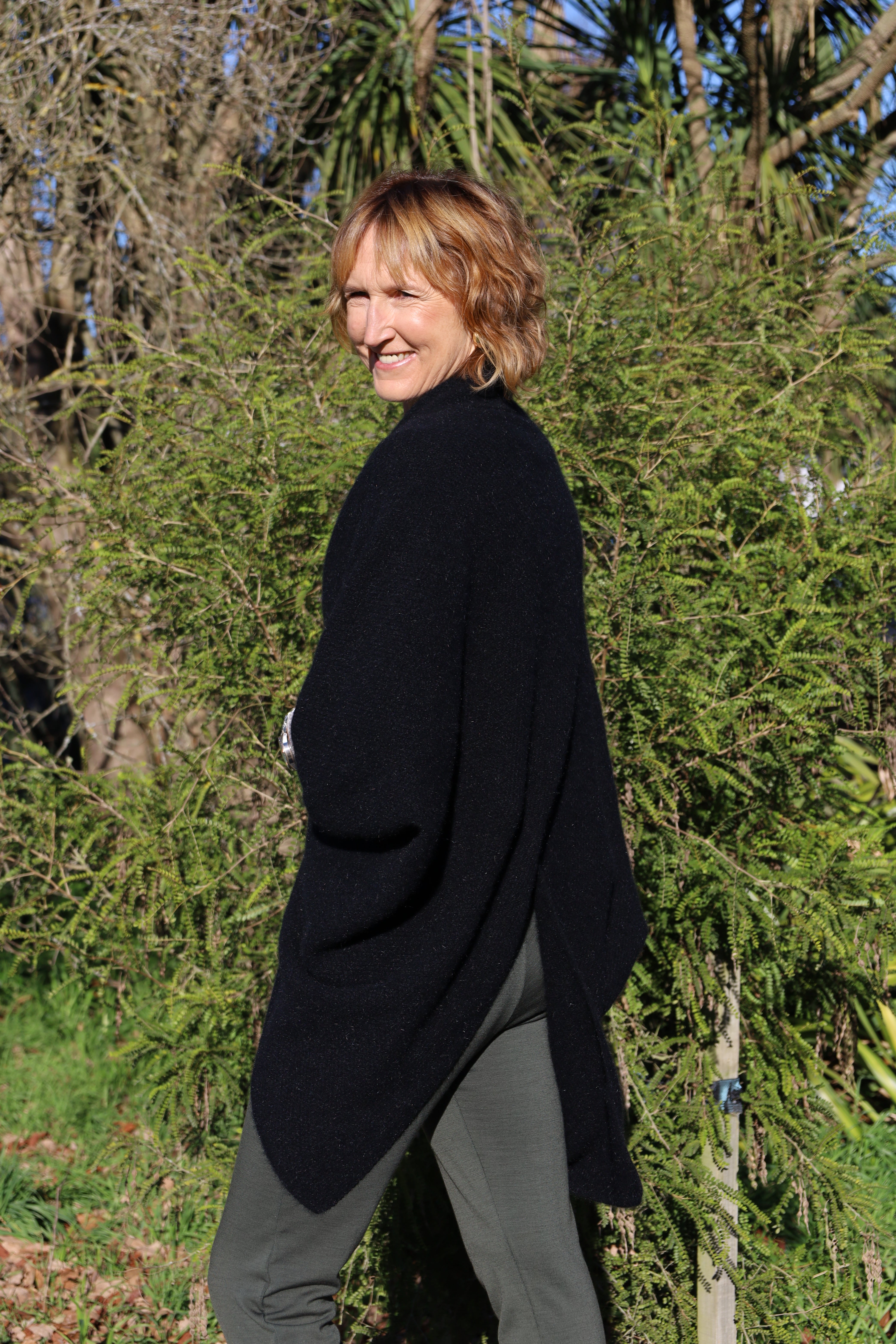 Merino Possum Longline Wrap