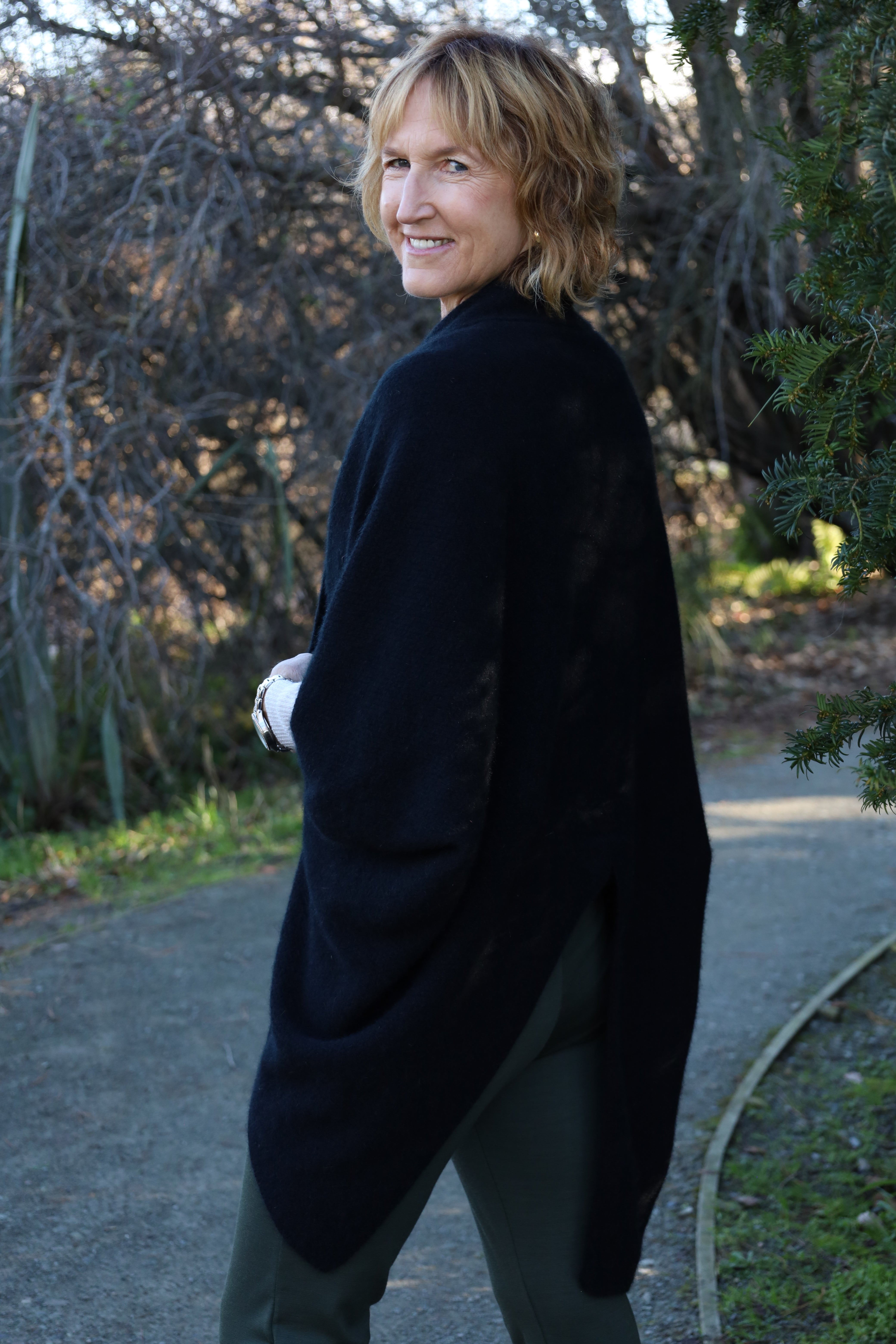Merino Possum Longline Wrap