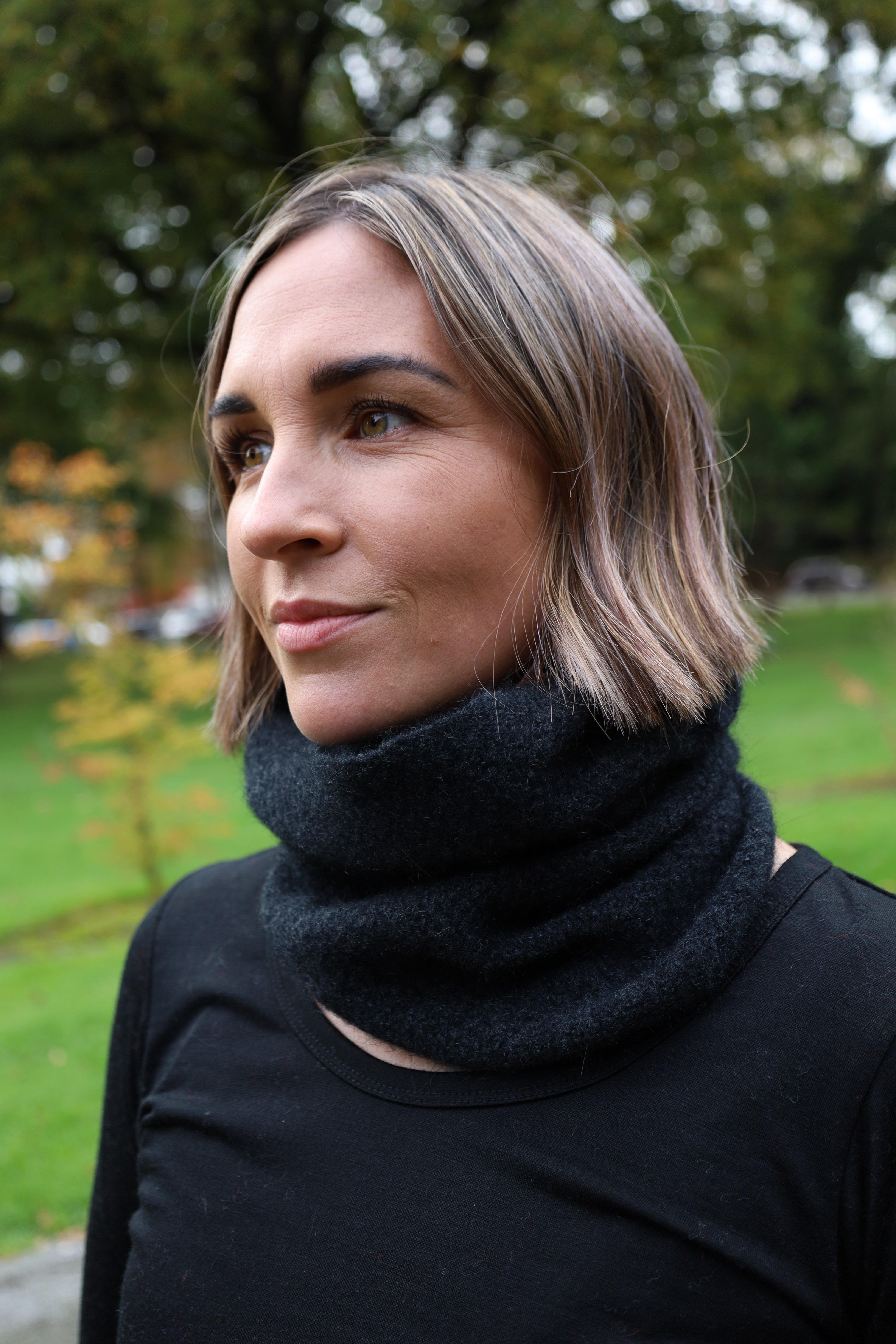 Merino Possum Moss Neck Warmer