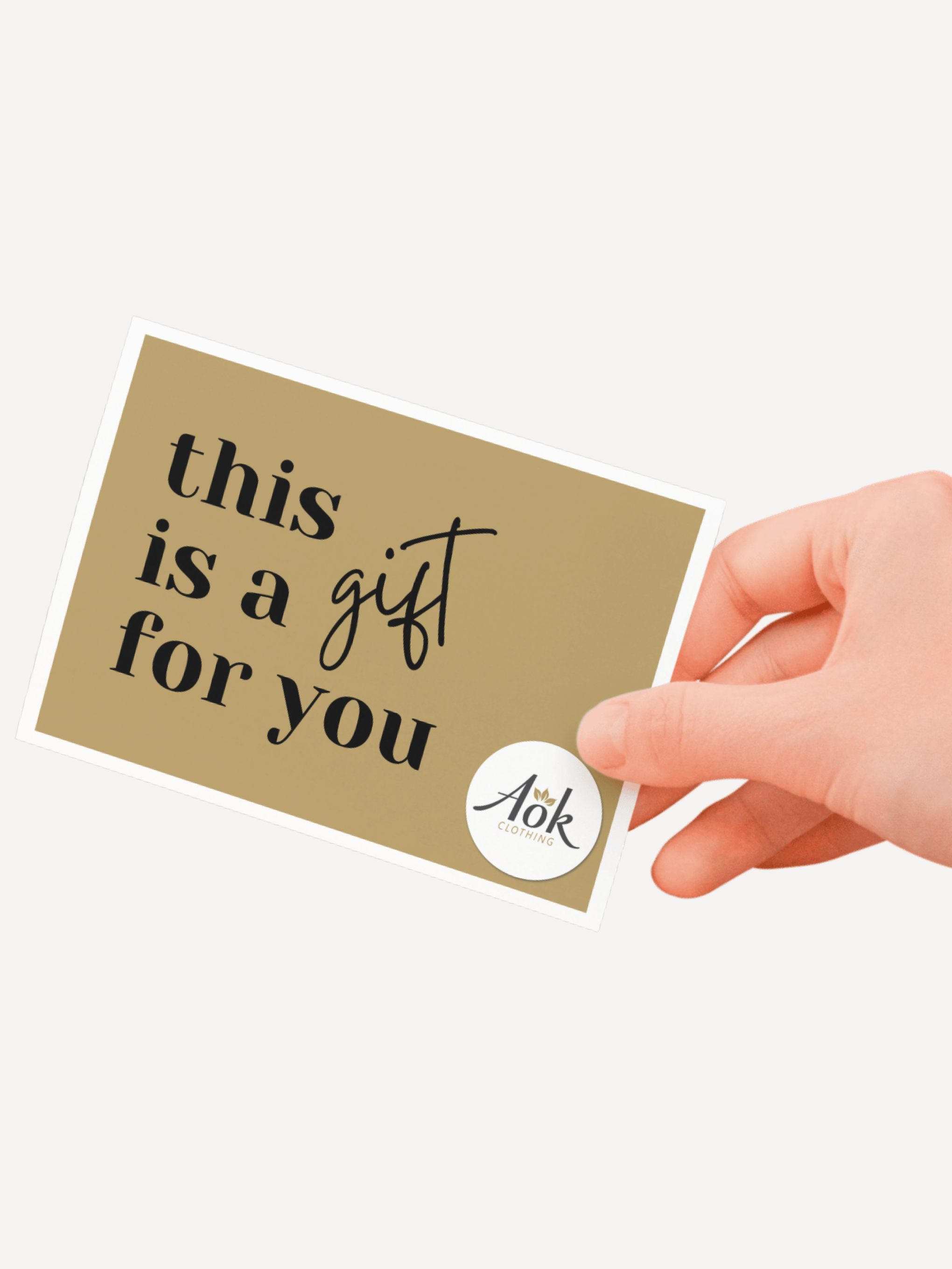 Gift Card - AOK Clothing