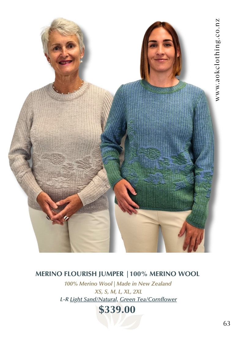 Merino Flourish Jumper