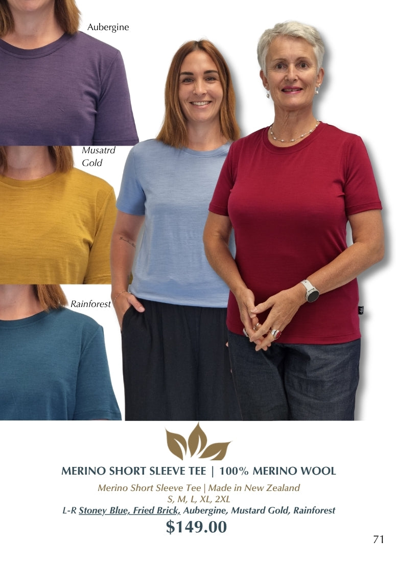 Merino Short Sleeve Tee