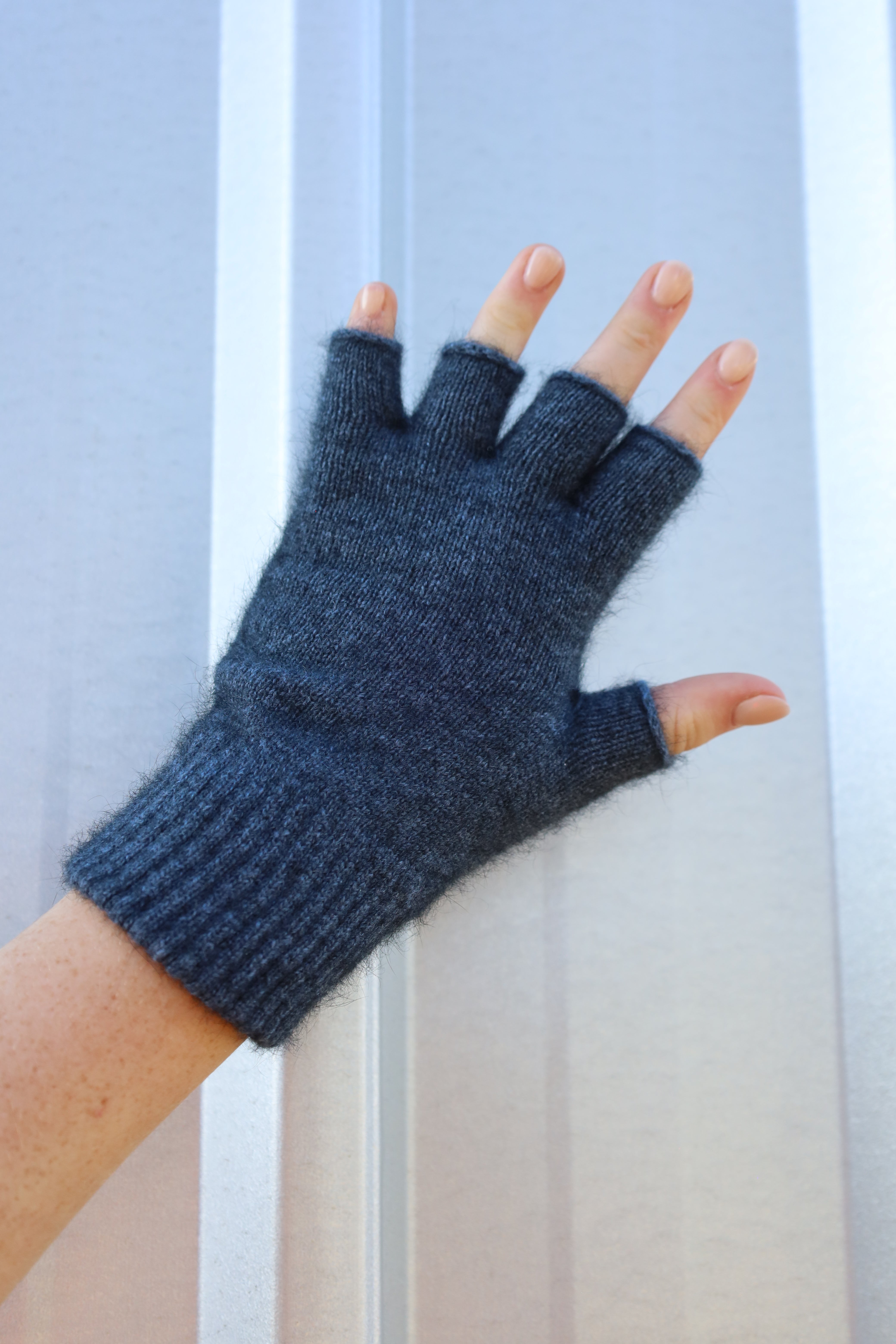 Merino Possum Fingerless Gloves