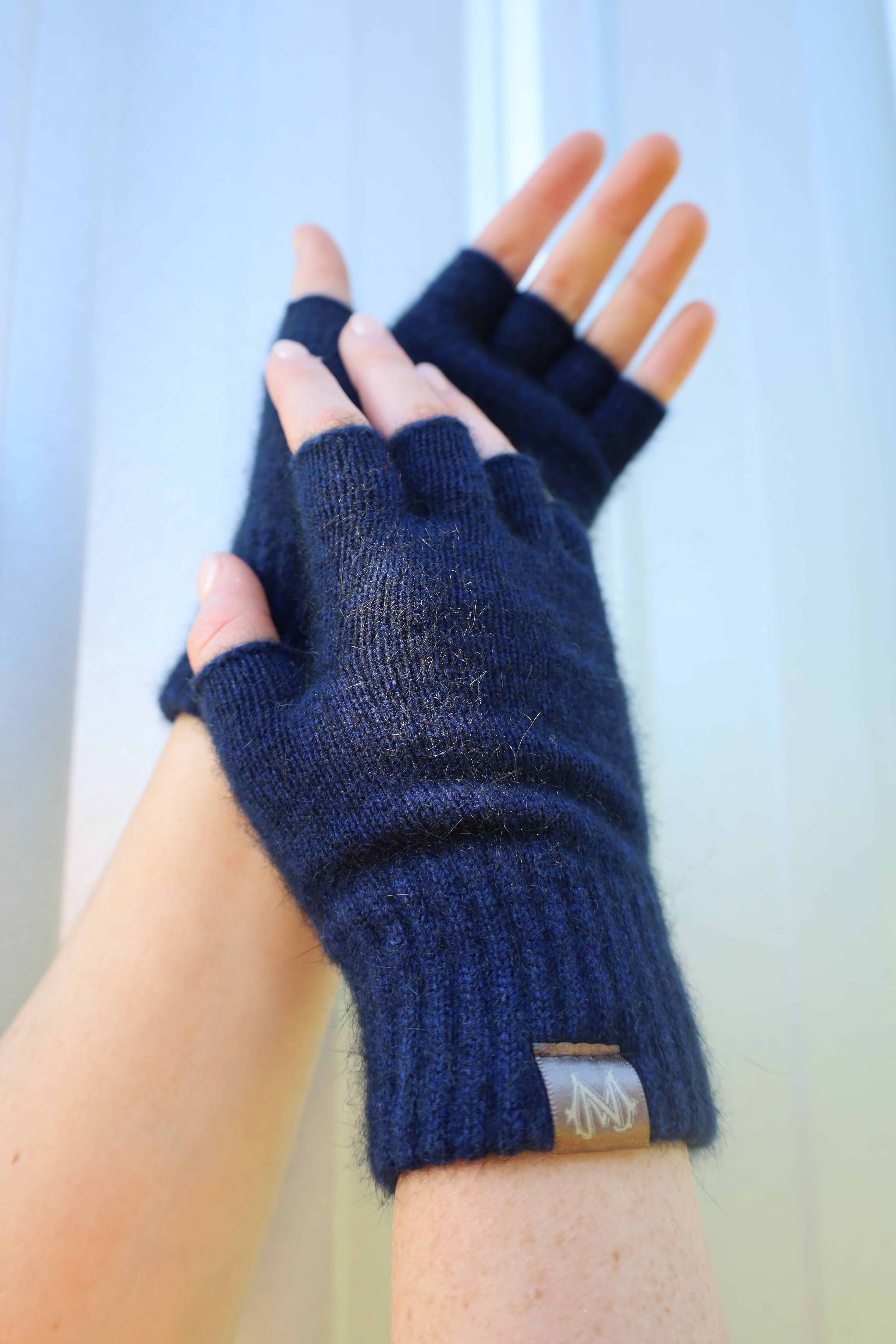 Merino Possum Fingerless Gloves