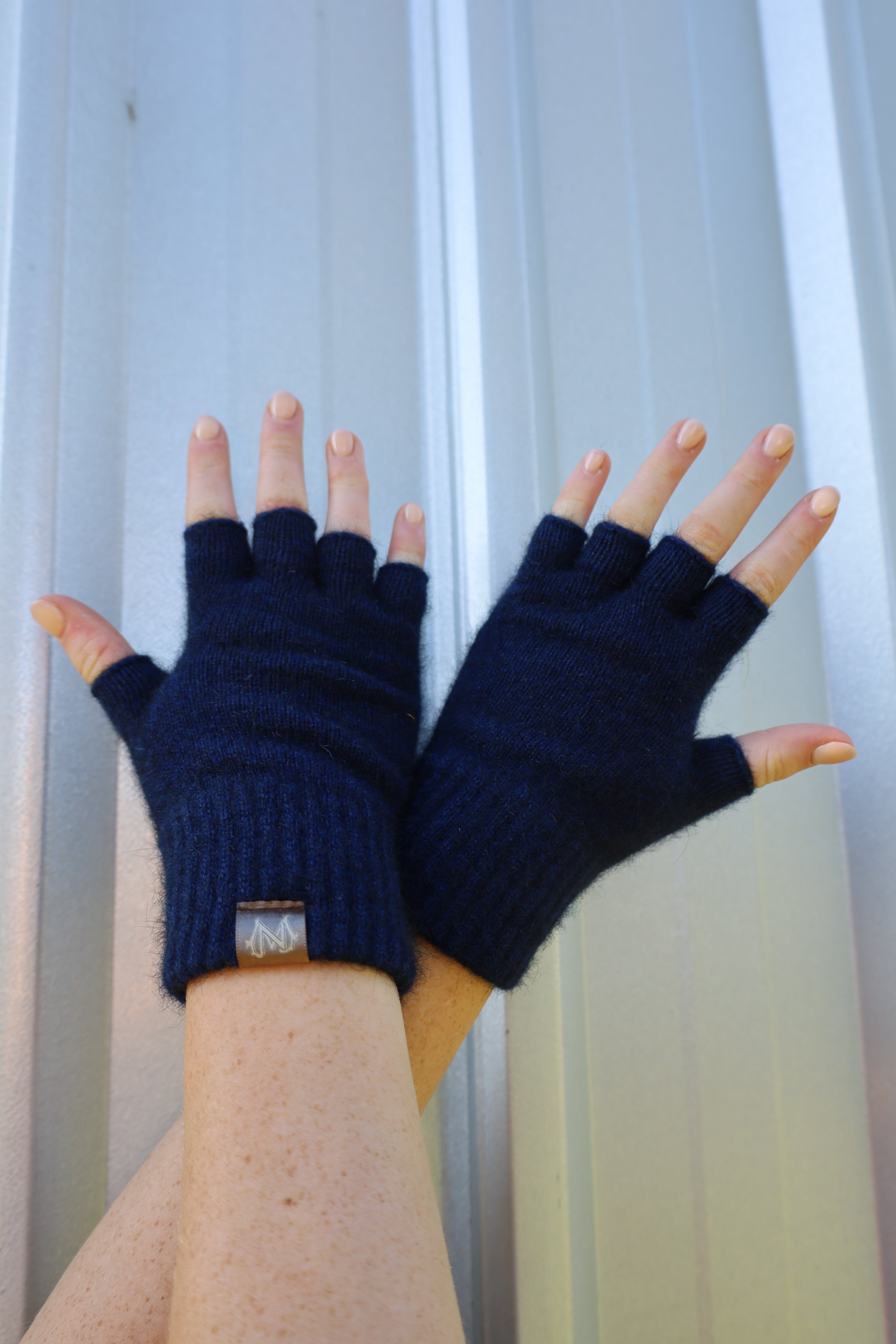 Merino Possum Fingerless Gloves