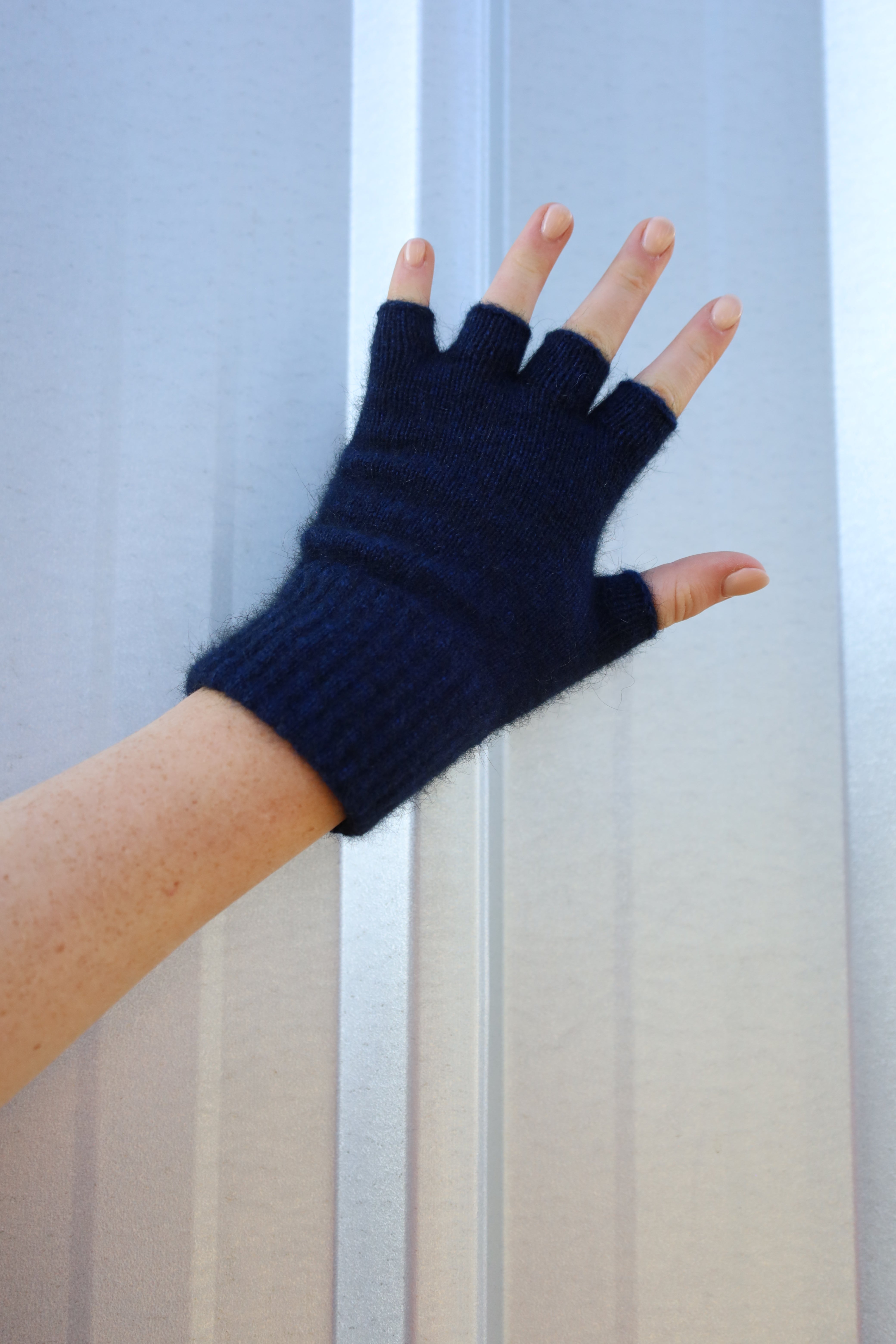 Merino Possum Fingerless Gloves