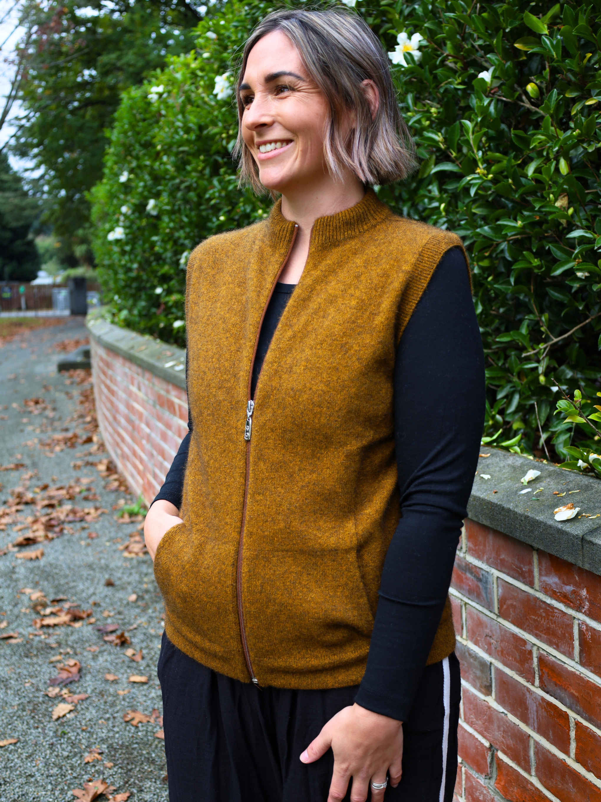 Merino Possum Sleeveless Vest