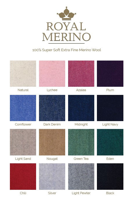 100% Supersoft Merino Triangle Textured Wrap