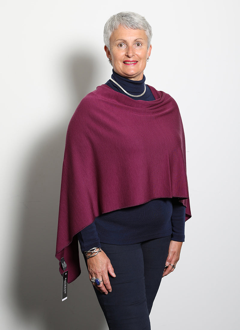 Bay Road Merino Southern Cape at AOK Clothing. Incredibly adaptable, the Merino Southern Cape is crafted from 100% premium merino wool and comes in an array of stunning shades.