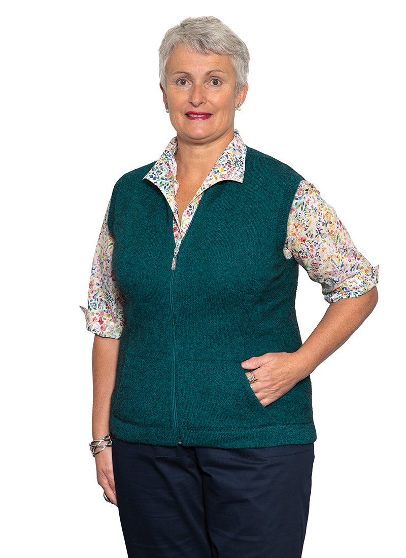 Merino Possum Sleeveless Vest