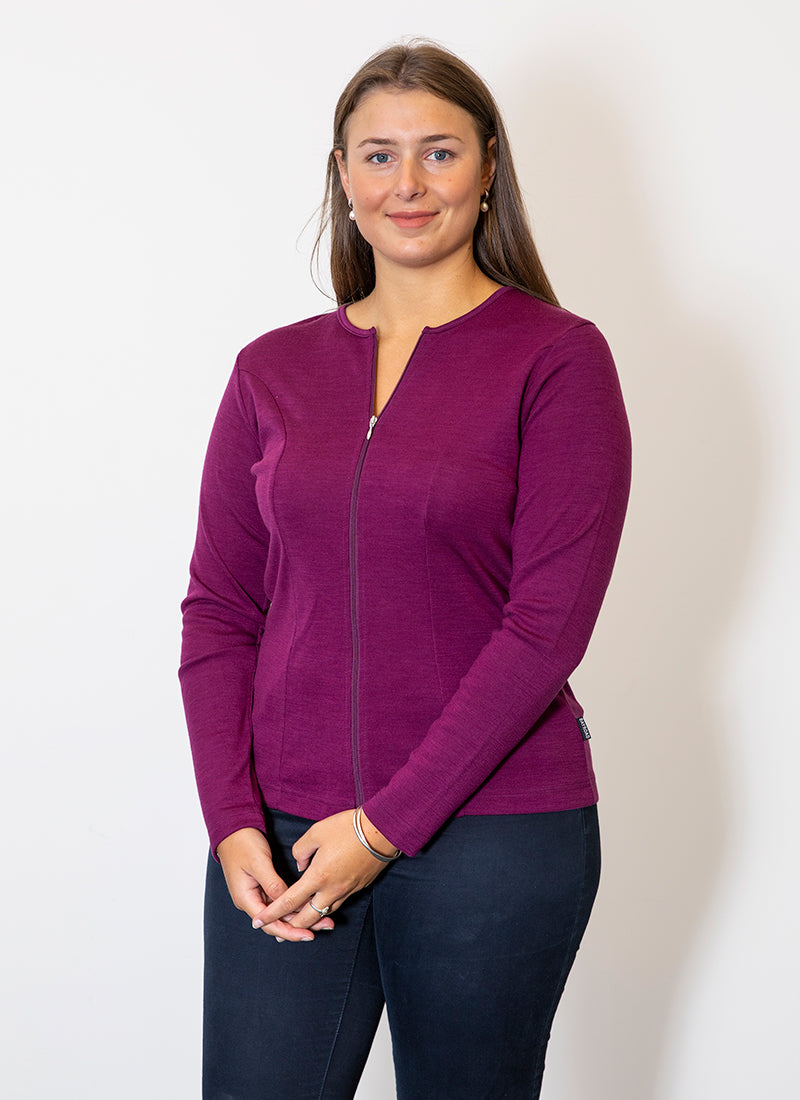Bay Road merino Catherine Cardi Thistle