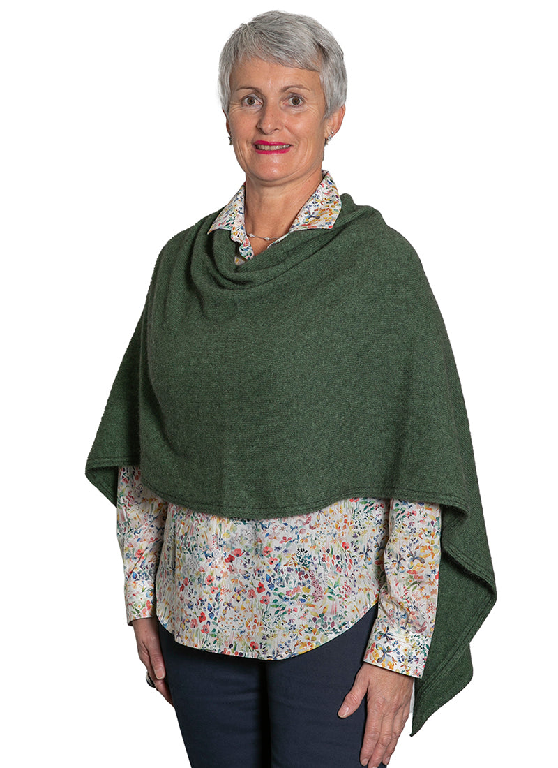 Now at AOK Clothing, this versatile cape is made of incredibly soft Merino and Possum fur.