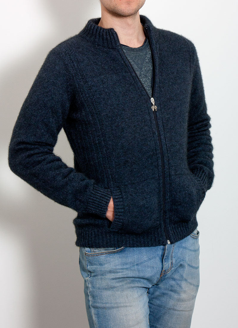 Neptune Mens&nbsp;Merino Possum Zip Jacket from AOK Clothing