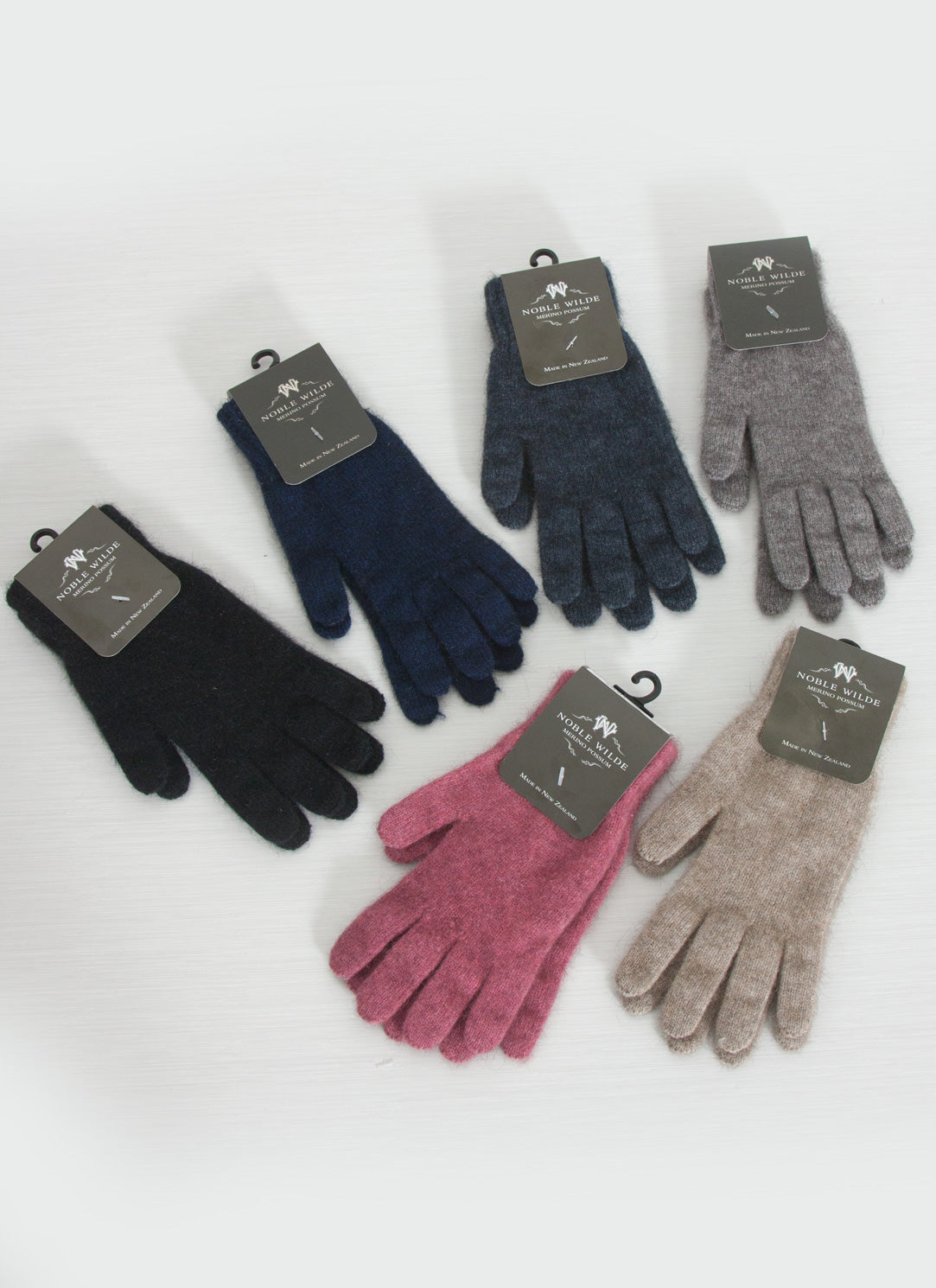 Possum Merino gloves at AOK Clothing