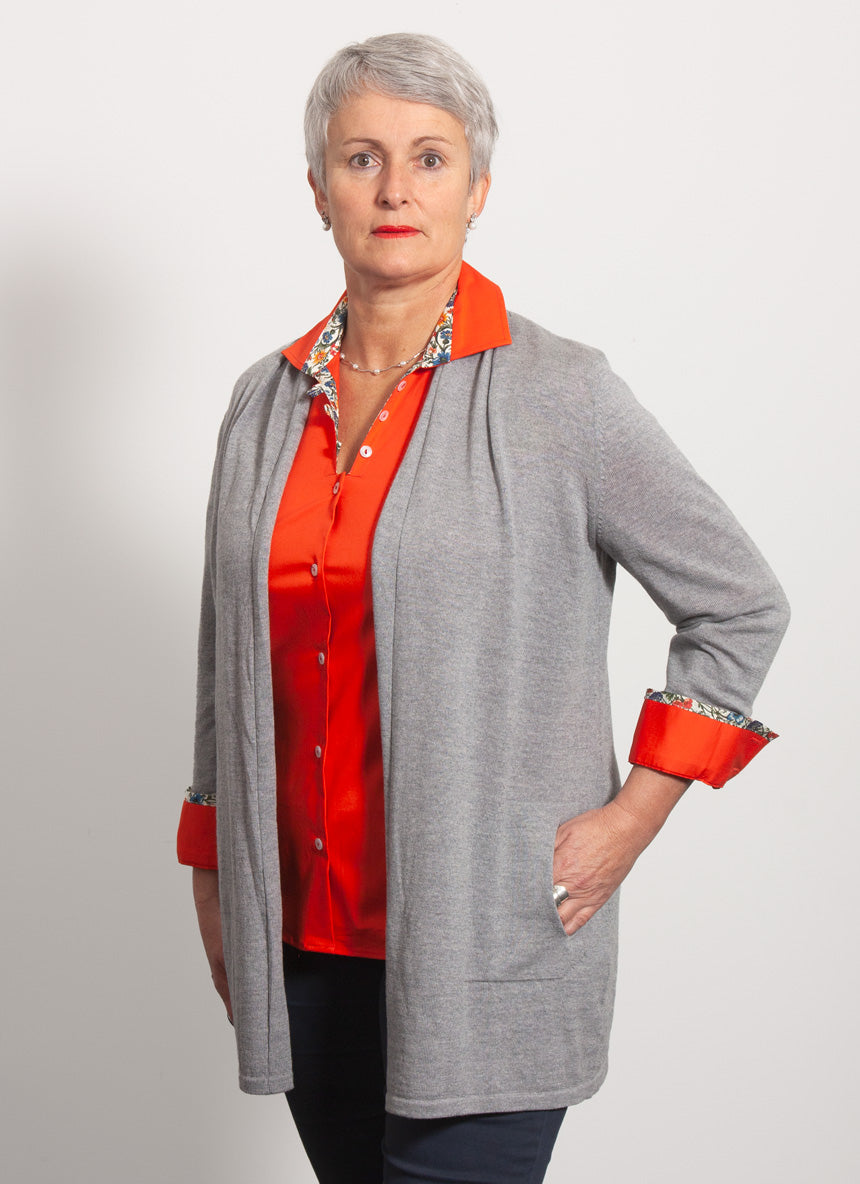 Burnt Orange with Liberty(Rachel) Trim