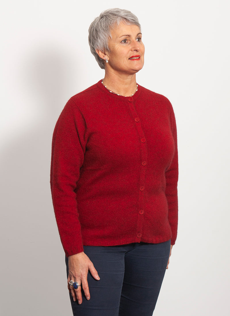 Poppy Merino Possum Cardigan from AOK Clothing 