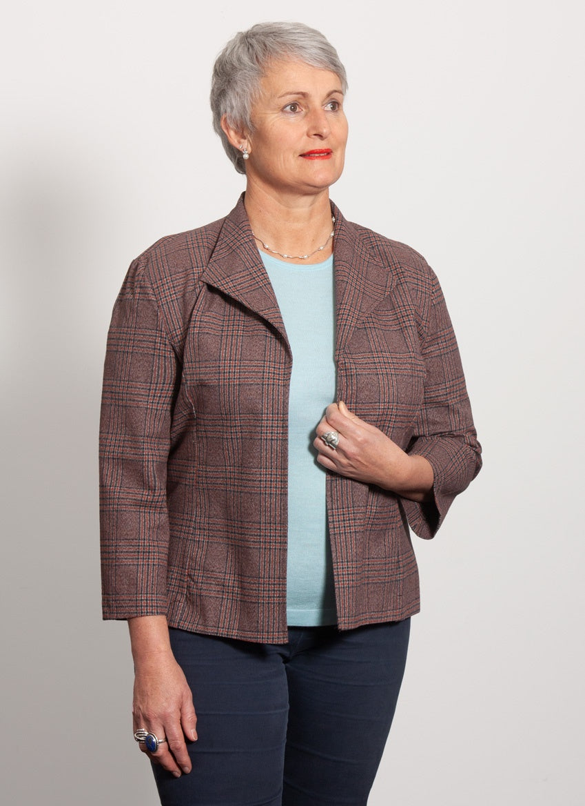 100% Cotton - Plaid Check